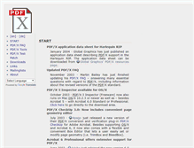 Tablet Screenshot of pdfxreport.com